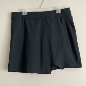 Columbia Womens Omni-Shield Black Advanced Repellency Skirt Skort Size Large